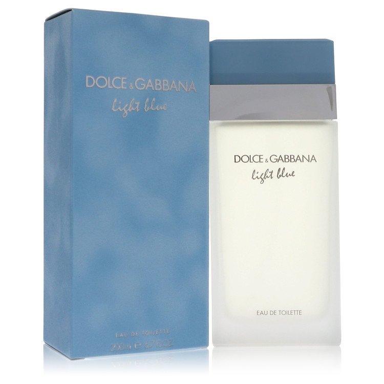 Light Blue by Dolce & Gabbana Eau De Toilette Spray 6.7 oz Light Blue by Dolce & Gabbana Eau De Toilette Spray 6.7 oz